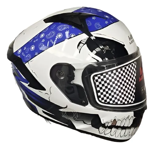 CASCO CERRADO C/BLUETOOTH T-XL PIRATA WINMEX