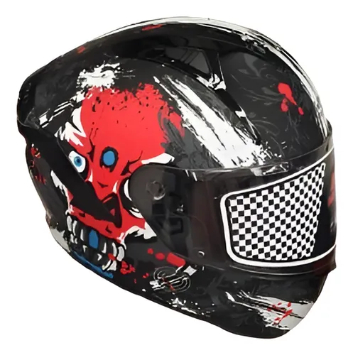 CASCO CERRADO C/BLUETOOTH T-XL DEMONIO WINMEX
