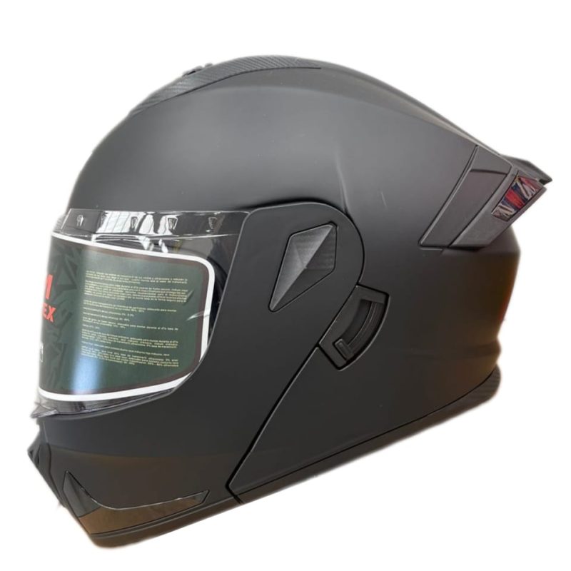 CASCO ABATIBLE CON LUZ NEGRO WINMEX