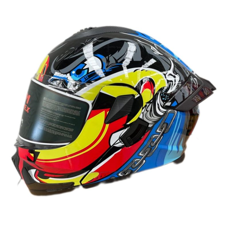 CASCO ABATIBLE CON LUZ TIBURON WINMEX