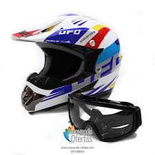 CASCO CROSS "HERO" BLANCO  certificacion DOT TALLA "XL" CROSS JUNIOR